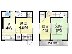 高槻市北昭和台町の一戸建て