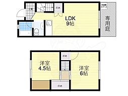 茨木市蔵垣内３丁目の一戸建て