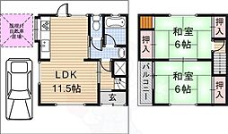 五十鈴町2戸1貸家 1