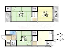 摂津市鳥飼下３丁目の一戸建て