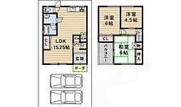 摂津市鳥飼新町２丁目の一戸建て