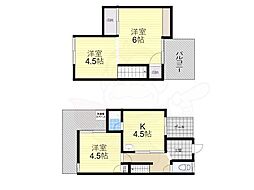 摂津市正雀２丁目の一戸建て