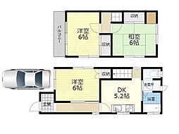 摂津市鳥飼新町２丁目の一戸建て