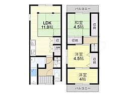 茨木市西田中町の一戸建て