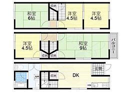 大東市北条2丁目の一戸建て