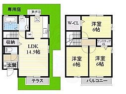 吹田市上山手町の一戸建て