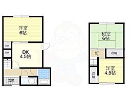 上野町二戸一貸家