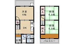 茨木市鮎川1丁目の一戸建て