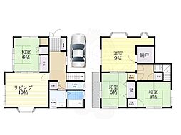 茨木市新中条町の一戸建て