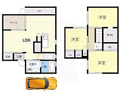 茨木市上穂積４丁目の一戸建て