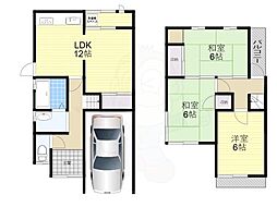 摂津市鳥飼新町２丁目の一戸建て