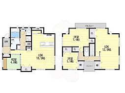 茨木市鮎川４丁目の一戸建て