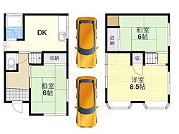 摂津市鳥飼上３丁目の一戸建て