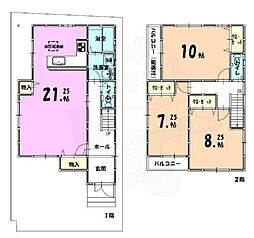 摂津市鳥飼下２丁目の一戸建て
