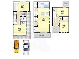 茨木市東奈良２丁目の一戸建て