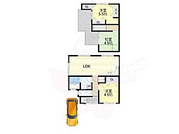 摂津市鳥飼下２丁目の一戸建て