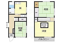 東奈良二丁目貸家 1