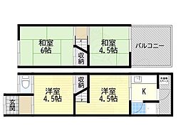 南野4丁目貸家