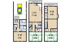 茨木市東奈良１丁目の一戸建て