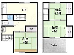 茨木市北春日丘３丁目の一戸建て