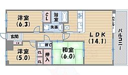 メロディーハイム仁川ガーデンズ 201