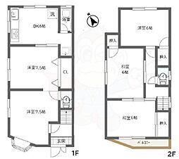 上甲子園1丁目貸家