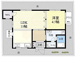 段上町平屋戸建