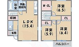 段上町7丁目戸建貸家