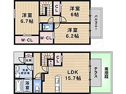 堺市北区常磐町3丁の一戸建て