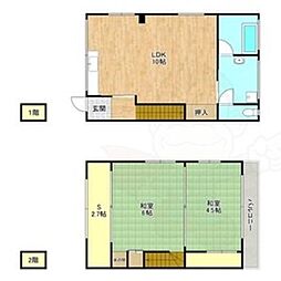 百舌鳥西之町二丁貸家B4