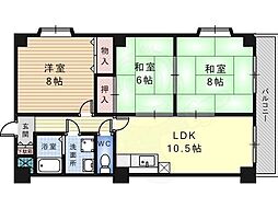 グランデージ上野芝 301