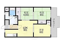 南花田コーポ 301