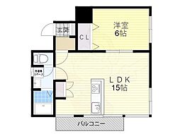 ハイツM3HAMADERA 1B