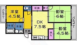 コーポ北花田 105