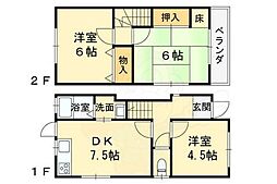 諏訪ノ森借家