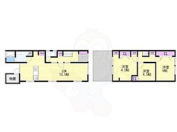 守口市大枝南町の一戸建て