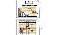 池田市鉢塚３丁目の一戸建て