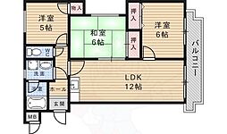 ベルクオーレ上池田 206