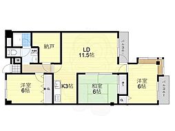 シュロス五月山3 505