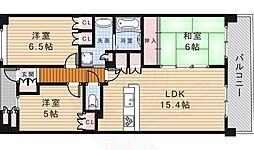 ジオ・パークスクエア池田A棟.B棟 222