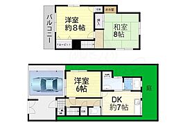 箕面市箕面２丁目の一戸建て