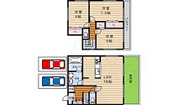 箕面市半町2丁目の一戸建て