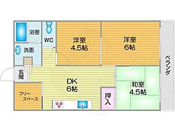 カモンコート岸里 D16