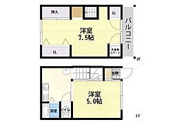 兵庫県尼崎市浜田町貸家