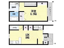 東難波町3丁目貸家