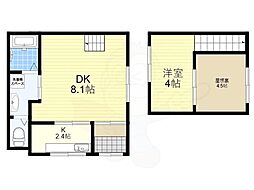 堺市堺区中之町東４丁の一戸建て