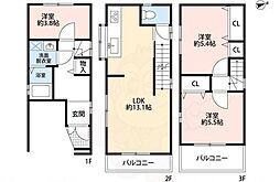 堺市西区浜寺石津町中3丁の一戸建て
