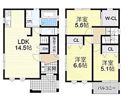 堺市北区百舌鳥梅北町５丁の一戸建て