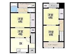 堺市堺区東雲西町２丁の一戸建て