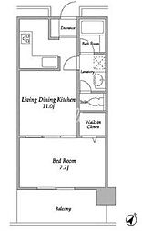 プラザタワー勝どき 1408